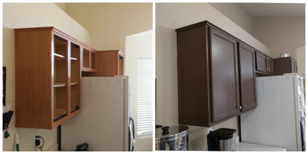 Cabinet refinishing